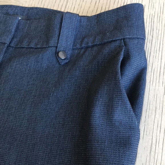 Ann Taylor Blue Trousers with Button Details SZ8 - Picture 2 of 13